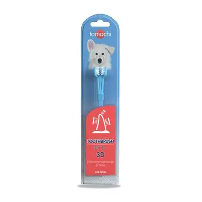 Купить tamachi зубная щетка 3d для собак