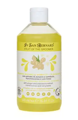 Iv San Bernard Fruit of the Groomer Ginger&Elderbery шампунь с противовоспалительным эффектом для собак и кошек
