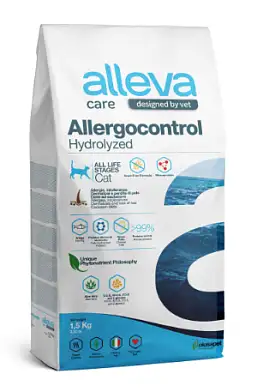 Alleva Care Cat Allergocontrol сухой диетический корм для взрослых кошек при аллергии